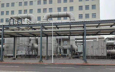 某生物新材料公司廢氣凈化處理項目